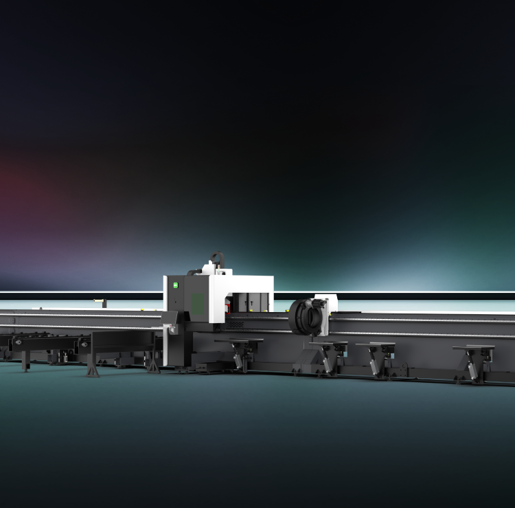 Tube Fiber Laser Cutting Machine